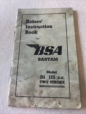 Vintage 1948 BSA BANTAM