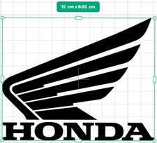 2x Honda sticker decals