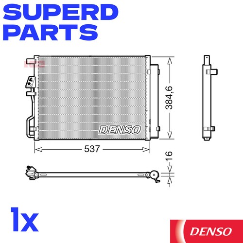Air condenser radiator - air,