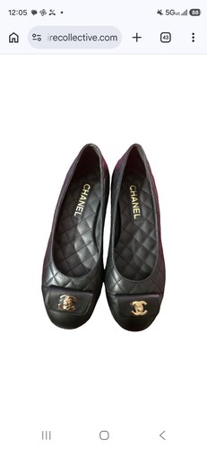 Chanel ballet flats with