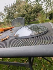 Chromed Hub Cap. Domed Type