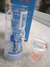 Rob Ryan Glass Carafe and Tumbler -  (NEW)
