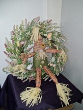 Easter Wreath Easter Door Wreath for Front Door Farmhouse Indoor