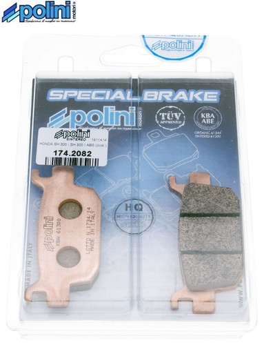 Rear brake pads - rear, polini