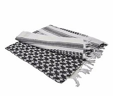 100% Cotton SHEMAGH HEADSCARF - Colour Option - Military Keffiyeh Arab Army Wrap