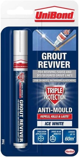 Tile grout whitener - grout, white