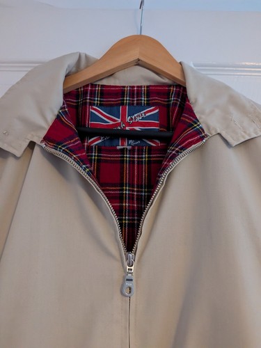 Harrington style cream jacket - style,