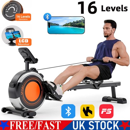 Magnetic rowing machine - rowing,
