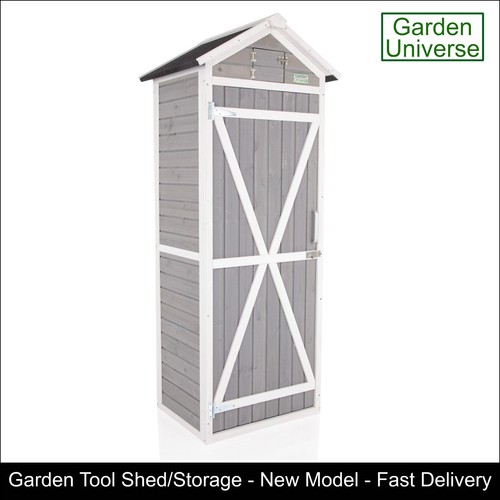 Garden tool storage shed - , by