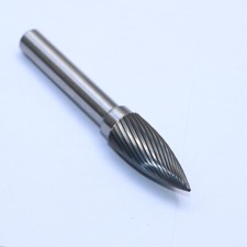 Carbide Burr HM Ø 10 Mm Shaft 8 Tapered Rotor Cutter For Dremel Cutter *456K*