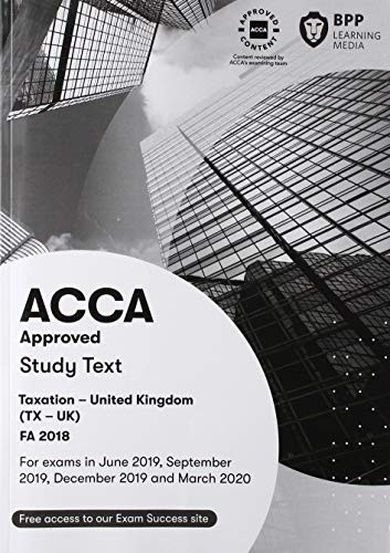Acca taxation approved study - taxation,