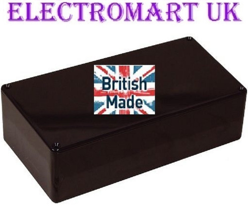 Abs black plastic electronics - black,