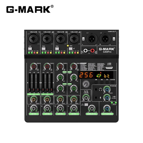 Audio mixer g40pro channel - audio,