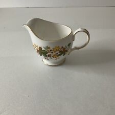 Queen Anne Bone China Milk Jug Autumn Leaf Pattern