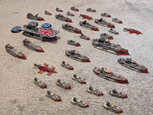 Dystopian wars crown fleet - dystopian,