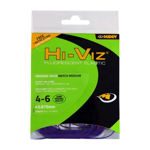 Middy viz pole elastic - hi-viz,