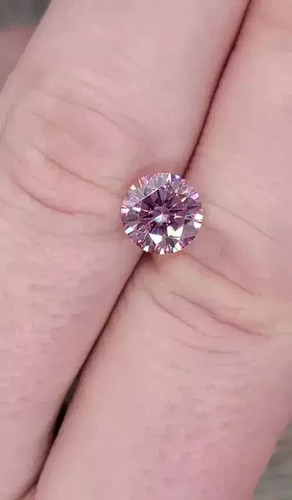 Lab grown pink diamond - lab,