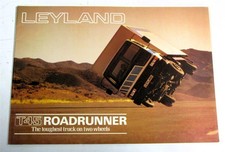 LEYLAND T45 ROADRUNNER Truck Commercial Vehicle Sales Brochure c1985 #2462