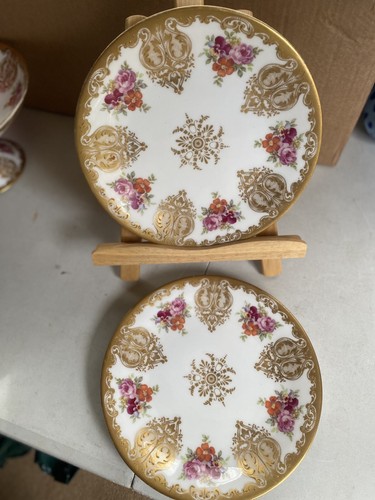 Pair bernardaud plates - l.,