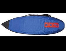 FCS Classic Funboard Day Bag Cover Steel Blue White 6'3" Surf Board Surfboard