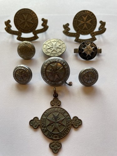John ambulance badges - john’s,