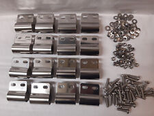 DESMO BADGE BAR MOUNTING X 16 + FITTINGS ALL STAINLESS
