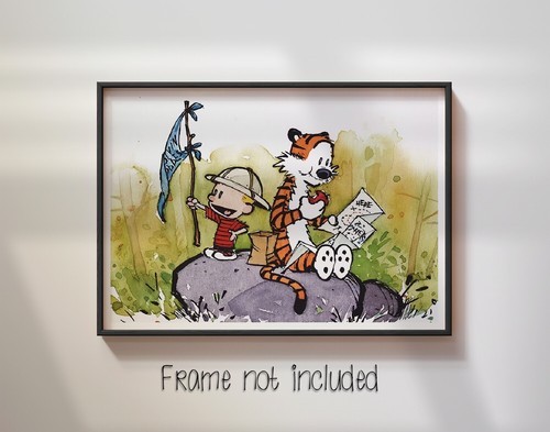 Calvin and hobbes map high - calvin,