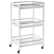 HOMCOM 3-Tier Home Trolley