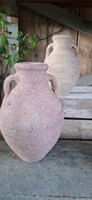 Hand Made Terracotta Pot Urn Vase Ornament Jar  *frost Proof *  H27cm