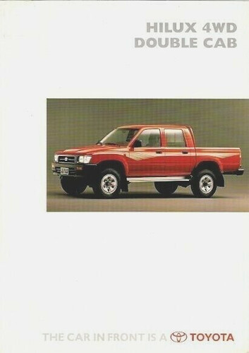 Toyota hilux 4wd - double, cab