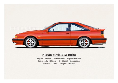 Nissan silvia s12 - silvia, art