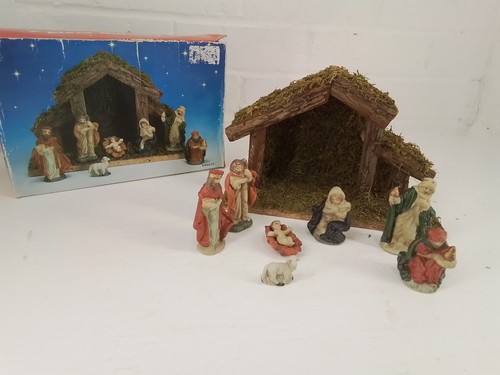 Christmas nativity scene - nativity,