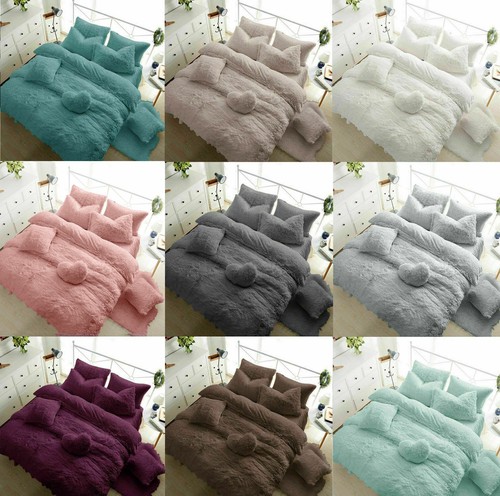Fleece teddy bear duvet - duvet, quilt