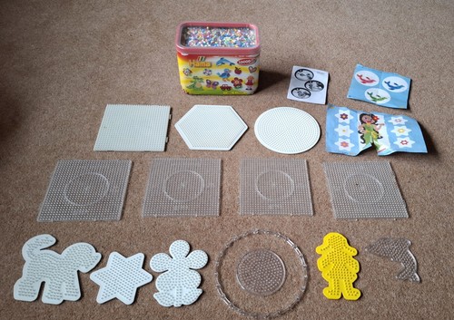 Hama beads bundle - beads, box