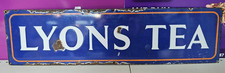 Old Metal Lyon’s Tea Enamel