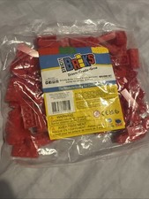 Stickly Bricks Starter Kit Red 96 Pieces Building Blocks Set for Kids