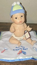 Ashton Drake Sherry Rawn Baby Doll "Are You Kidding Me" Hats Off