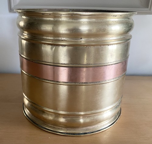 Vintage brass planter plant - vintage,