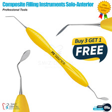 Solo Anterior Dental Composite Filling Instruments Restorative Silicone Handle