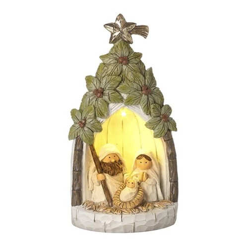 Christmas light nativity - christmas, -light