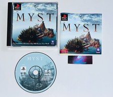 Myst - PS1 Complete French Version PlayStation Sony Excellent Condition