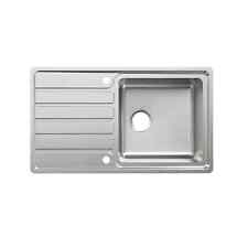 Cooke & Lewis Apollonia 1 Bowl & drainer 500mm x 864mm SINK ONLY 1B