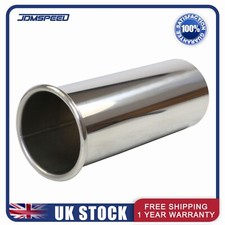 3" inch 76mm Rolled Out Round Exhaust Tailpipe Weld-on Stainless Steel 304 Tip