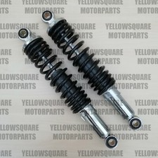 Rear Shock Absorbers Kawasaki KE100 KE125 KE 100 125 320mm Pin/Pin Shocks Black