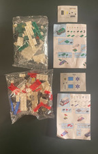 2 x Non-Genuine Lego Vehicles - Ambulance/Bus - GREAT XMAS STOCKING FILLERS!!