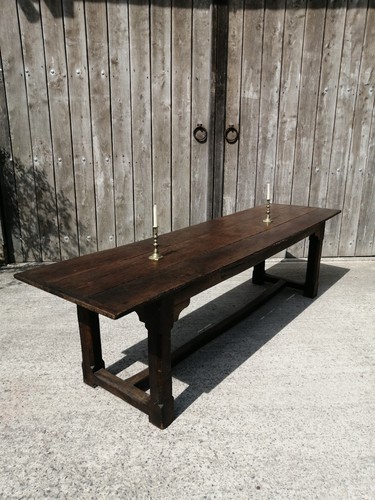 Early 18th century oak and - oak, elm