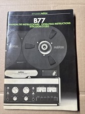 Operating Instructions Revox