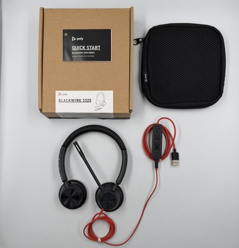 Poly blackwire 3325 headset - blackwire,