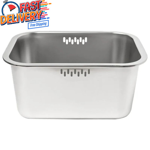 10l stainless steel dishpan - 10l,