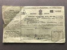 1937 Wireless Receiving